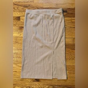 Chic Tan Pencil Skirt for Women